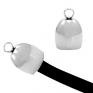 Fornituras Acero Inox terminal Ø8mm plata vieja