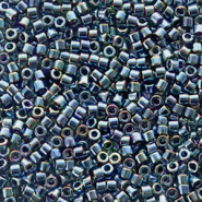 Abalorios Miyuki delica's 11/0 Metallic iris gunmetal black DB-6