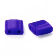 Abalorios Miyuki tila 5x5mm Opaque cobalt  blue TL-414
