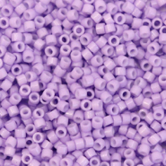 Abalorios Miyuki Delica's 11/0 Duracoat opaque dyed columbine lila DB-2138