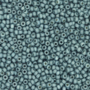 Rocalla Miyuki 11/0 Duracoat galvanized matte sea foam green 11-4217F