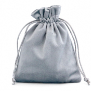 Bolso de terciopelo Gris