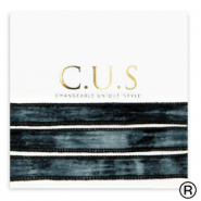 C.U.S® cinta de joyería Inmerso en color negro