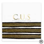 C.U.S® cinta de joyería Negro brillante