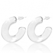Pendientes Trendy criolla Transparente