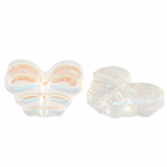 Abalorios de cristal mariposa Cristal AB