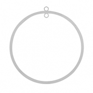 Colgantes Acero Inox 52mm Plateado