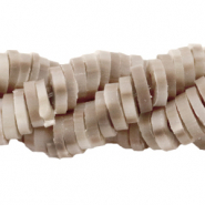 Abalorios Katsuki 4mm Marrón chestnut-gris