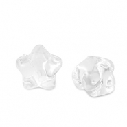 Abalorios acrílicos estrella Transparente