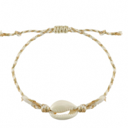 Pulseras Trendy kauri Blanco-dorado