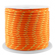 Cordón estilo marino 2mm Naranja-amarillo