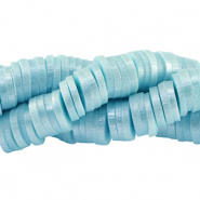 Abalorios Katsuki 4mm Azul ártico-revestimiento pearl shine