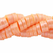 Abalorios Katsuki 4mm Naranja dalia-revestimiento pearl shine