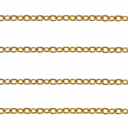 Fornituras Acero Inox cadena jasseron anclaje Dorado