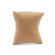 Expositor de Joyer&iacute;a almohadilla terciopelo suave Marr&oacute;n camel