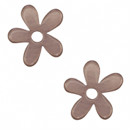 Colgantes Polaris Lucido flor Lavanda escarchada