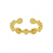 Anillos Acero Inox Dorado