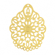 Colgantes Acero Inox bohemios Dorado