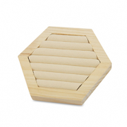 Expositor de joyer&iacute;a para anillos Natural-beige