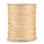 Hilo macram&eacute; trenzado 1.5mm Amarillo vainilla