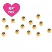 Fornituras acero inox chafas 2mm Dorado