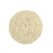 Colgantes Rafia 25mm Beige