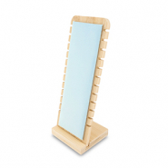 Expositor de joyería para pulseras Natural-azul hielo