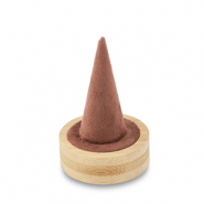 Expositor de joyer&iacute;a para anillos Natural-marr&oacute;n cobrizo