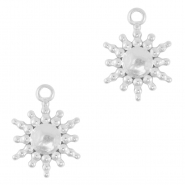 Colgantes Acero Inox sol Plata