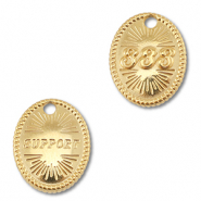 BY31® Colgante Acero inox números angelicales 333 / support Dorado