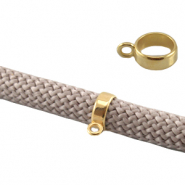 Anillo con ojo met&aacute;lico DQ Dorado (sin n&iacute;quel)