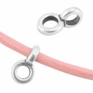 Colgante met&aacute;lico DQ con anilla &Oslash;2.2mm Plata vieja (sin n&iacute;quel)