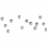 Chafas metálicas DQ 2.0mm plata vieja (sin níquel)