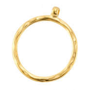 Colgante met&aacute;lico DQ con anilla 35mm Dorado (sin n&iacute;quel)