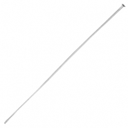 Fornituras metálicas DQ bastón con cabeza 70mm Plata vieja (sin níquel)