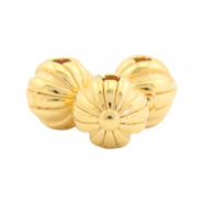 Abalorios met&aacute;licos DQ bola 6mm Dorado (sin n&iacute;quel)