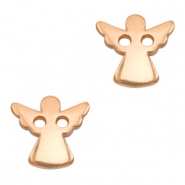 Colgantes met&aacute;licos DQ entrepieza &aacute;ngel Oro rosado (sin n&iacute;quel)