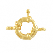 Fornituras metálicas DQ reasa marinera 13mm con anillas Dorado (sin níquel)