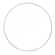 Fornituras metálicas DQ anillo cerrado 40mm Plata vieja (sin níquel)