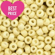 Rocalla cristal 12/0 (2mm) Amarillo delicado