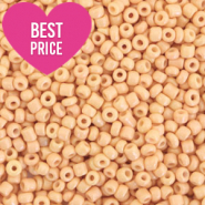 Rocalla cristal 12/0 (2mm) Naranja honeybell