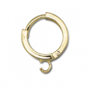 Metal TQ latón criolla con anilla Dorado