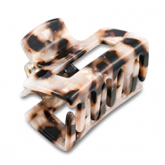 Accesorios pinza para el pelo Blanco tortuga