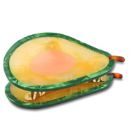 Accesorios pinza para el pelo aguacate Verde-amarillo-dorado