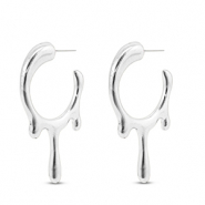 Fornituras met&aacute;licos DQ pendiente Plateado vieja (sin n&iacute;quel)