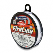 Beadalon hilo para enfilar Fireline 0.15mm Blanco