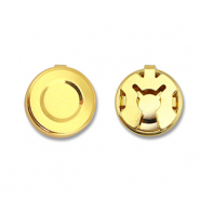 Cubrebotones de latón Eco-brass® Dorado