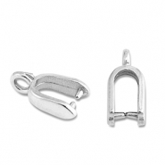 Fornituras Acero Inox enganche para colgante Plateado