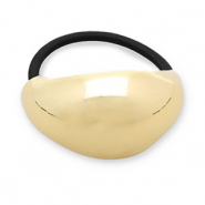 Accesorios para el pelo Coleteros para pelo con metálico Dorado-negro