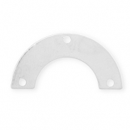 Colgantes met&aacute;licos DQ Eco-brass&reg; entrepieza Plateado vieja (sin n&iacute;quel)